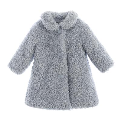 CAPPOTTO BABY IN PELLICCIA IN 100%POLIESTERE-en