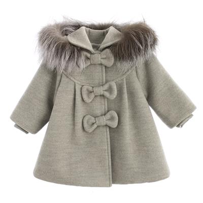 CAPPOTTO BABY CON CAPP.CON PELL.IN 82%POLIES.15%VIS.3%ELAS.-en