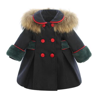 CAPPOTTO BABY CAPPUCCIO C/PELLICCIA