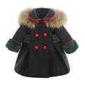 CAPPOTTO BABY CAPPUCCIO C/PELLICCIA