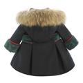 CAPPOTTO BABY CAPPUCCIO C/PELLICCIA