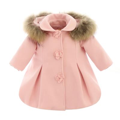 CAPPOTTO BABY CAPPUCCIO C/PELLICCIA