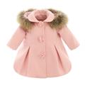 CAPPOTTO BABY CAPPUCCIO C/PELLICCIA