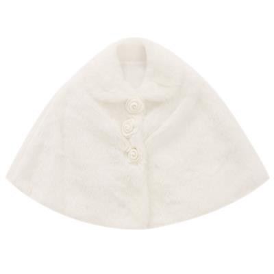 MANTELLA BABY IN PELLICCIA 100%POLIESTERE